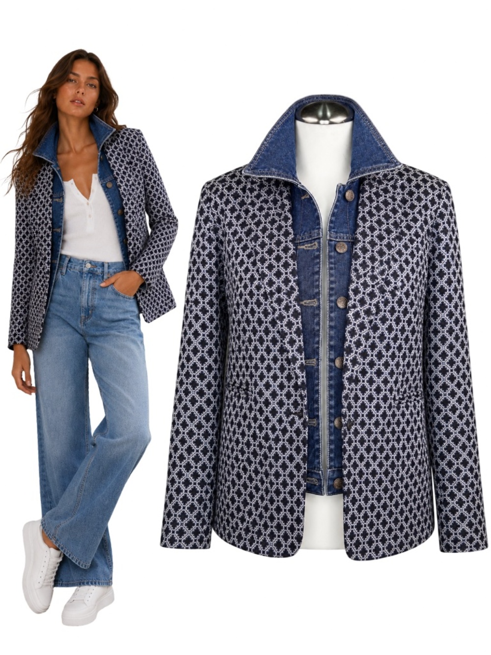 Theory Blazer Size 4 US – Modified for Veronica Beard & BRUNNE Dickeys